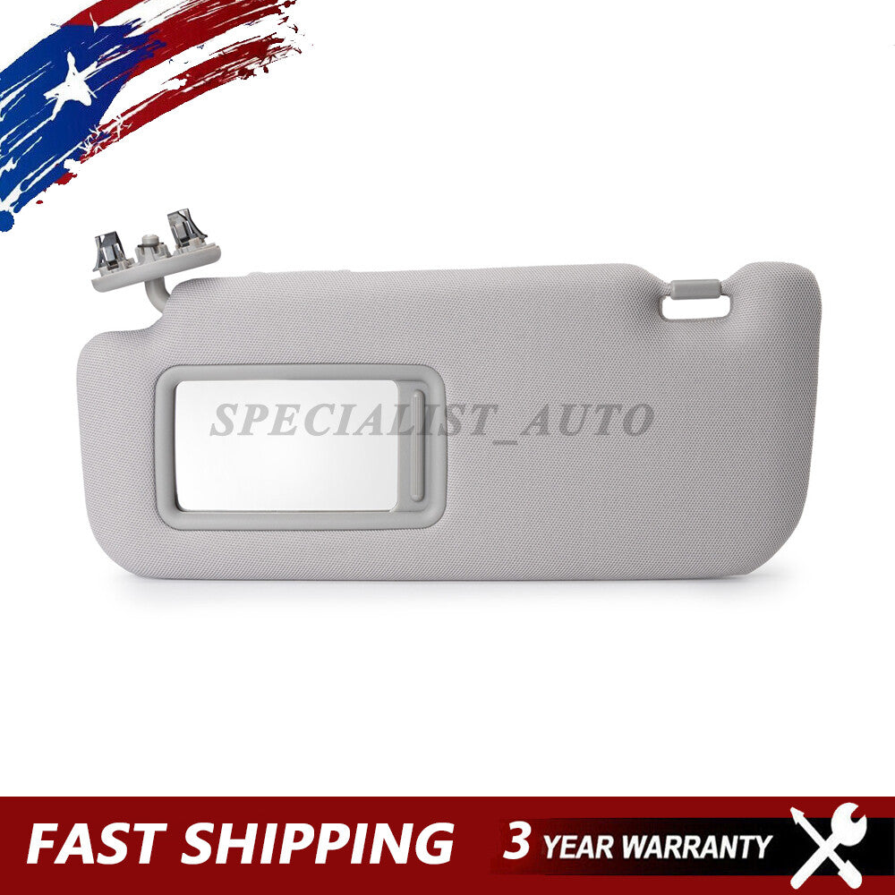 The left-side sun visor is compatible with the for Toyota Matrix 2013 S Wagon 4-door 2.4L 74320-02711-E0