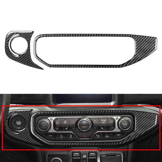 AC Climate Control Cover Trim for Jeep for Wrangler JL 4XE Gladiator JT