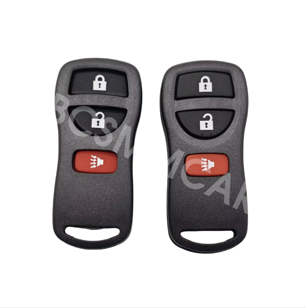 Car Remote Key Replacement Shell 3 Buttons Fit for Nissan Frontier 2002-2016