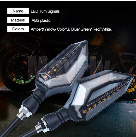 Turn Signal Lights Blinker fit For ZX6R ZX10R/RR 650/1000 ER6N/F Z1000SX