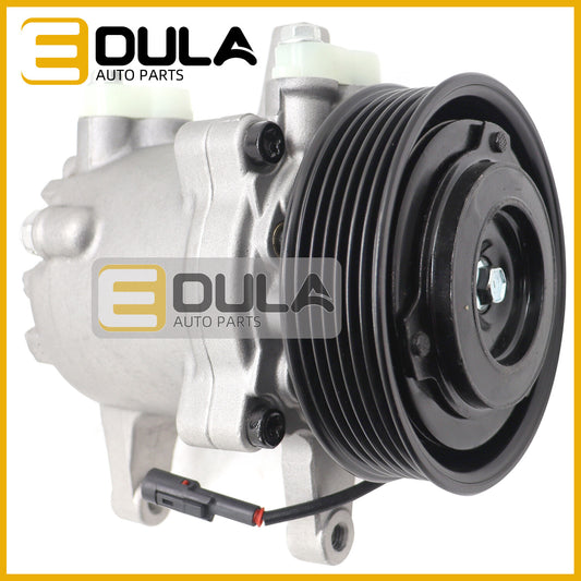 SV07E AC compressor 6PK, suitable for Kubota M126 and M135 tractors 4472803080 4472803050