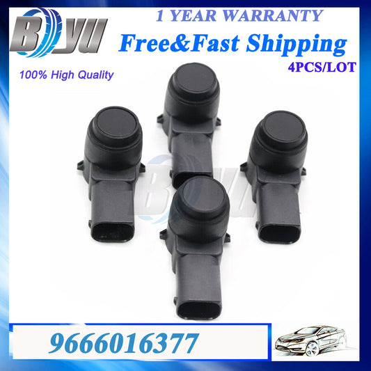 9666016377 4X PDC Parking Sensor for Peugeot 308 407 RCZ for Citroen C4 C5 C6 DS3