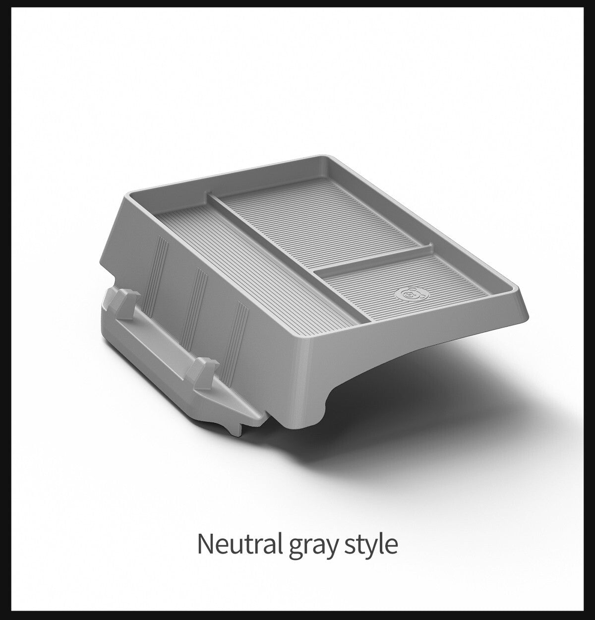 for Tesla for Model Y 2024 Dashboard Storage Box Model 3 2021-2023 Organizer Grey