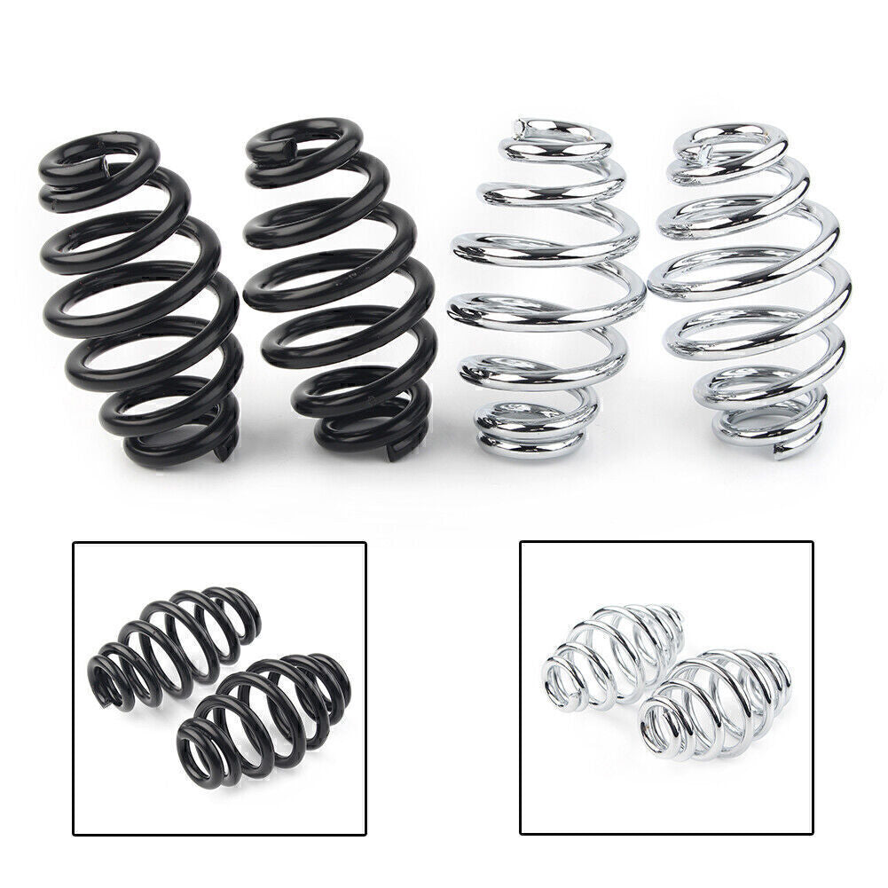 Fit for Harley Sportster Bobber Chopper Sftail 3 Barrel Coiled Solo for Seat Springs UK