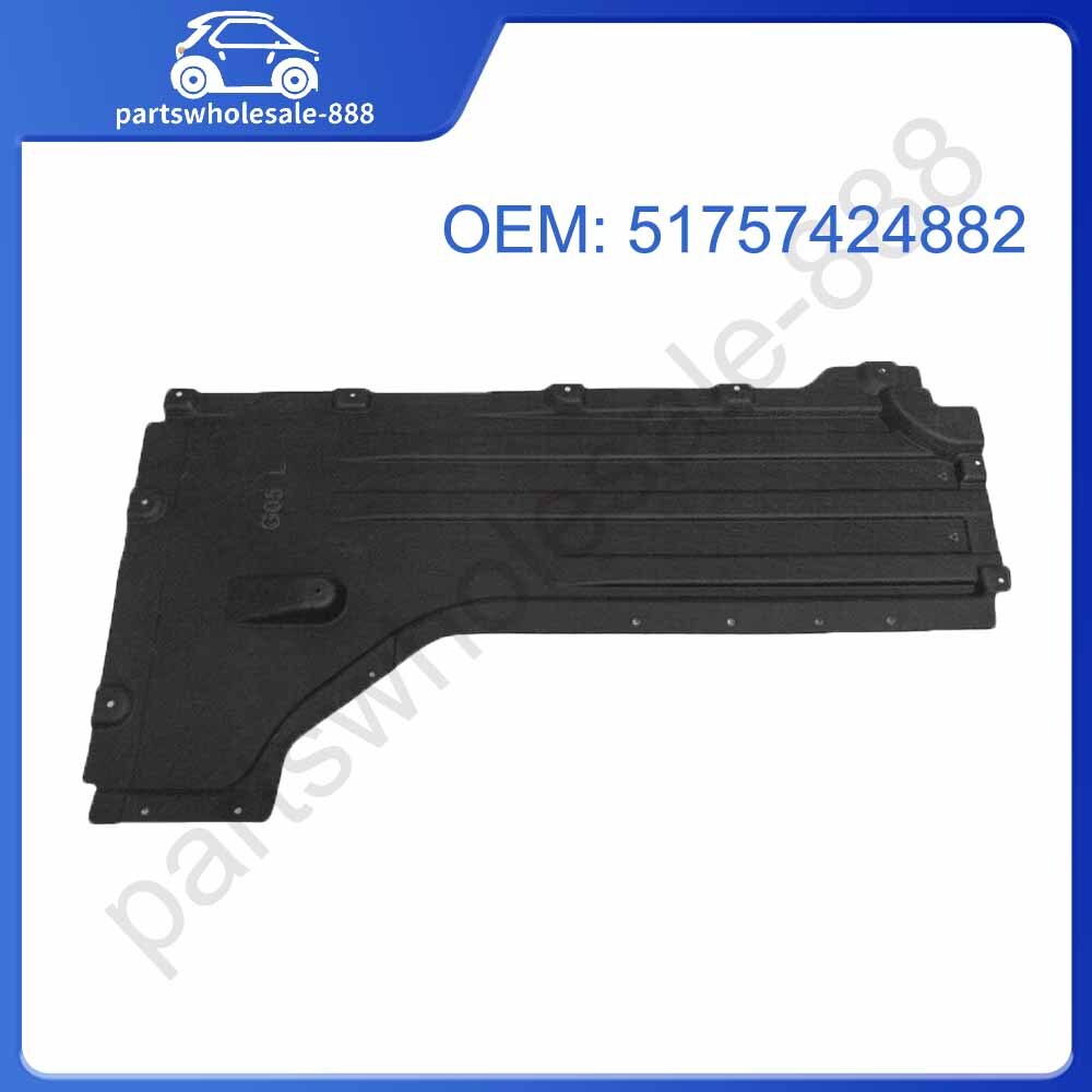 The right-side floor splash guard is suitable for BMW X5 G05 2019 - 2023.