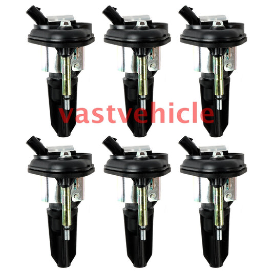6PCS Ignition Coils For Cassette 2002-2005 for Chevrolet for GMC Envoy Trailblazer UF303