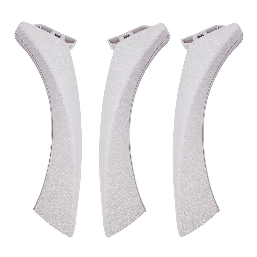 Interior Door Pull Handle Panel Trim Cover Fit for BMW 3 E90 E92 2005-2012 Gray