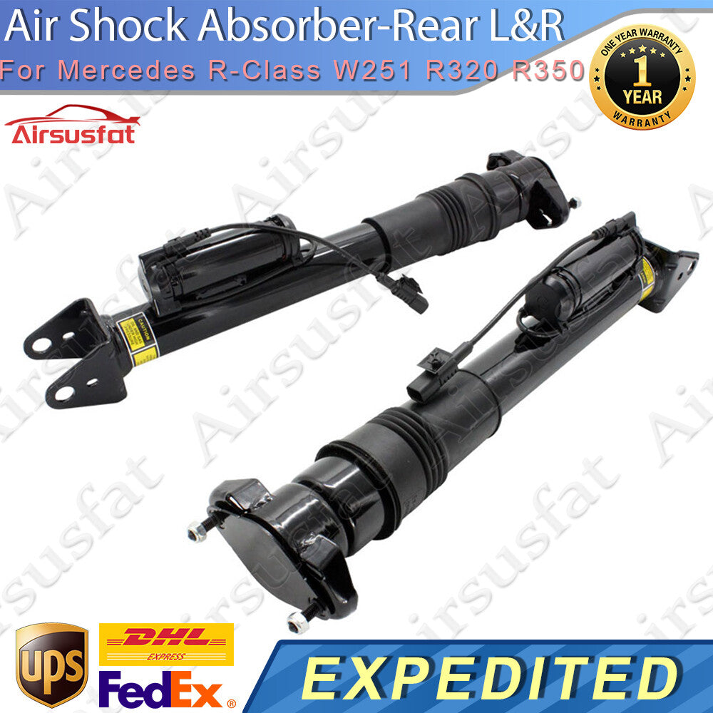 2x for Mercedes R-Class W251 R320 R350 R63 Rear LR Air Suspension Struts w/ADS