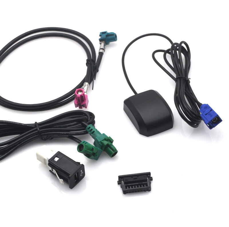 Retrofit navigation SAT NAV CIC cable antenna gps for BMW E81 E82 E87 E88 LCI 1s