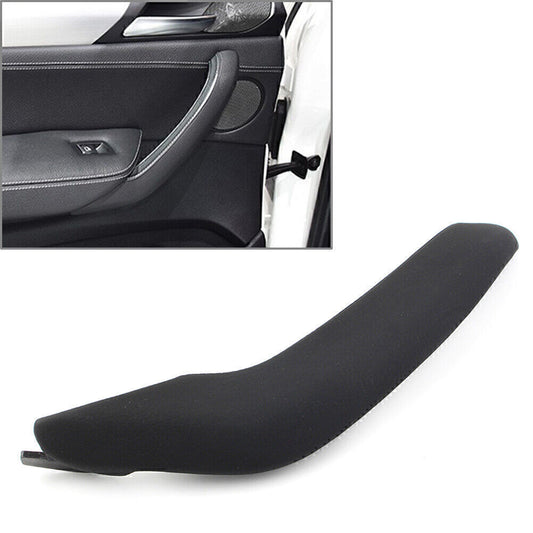 for BMW X3 X4 F25 F26 Black Car Left Side Inner Door Pull Handle Trim Cover