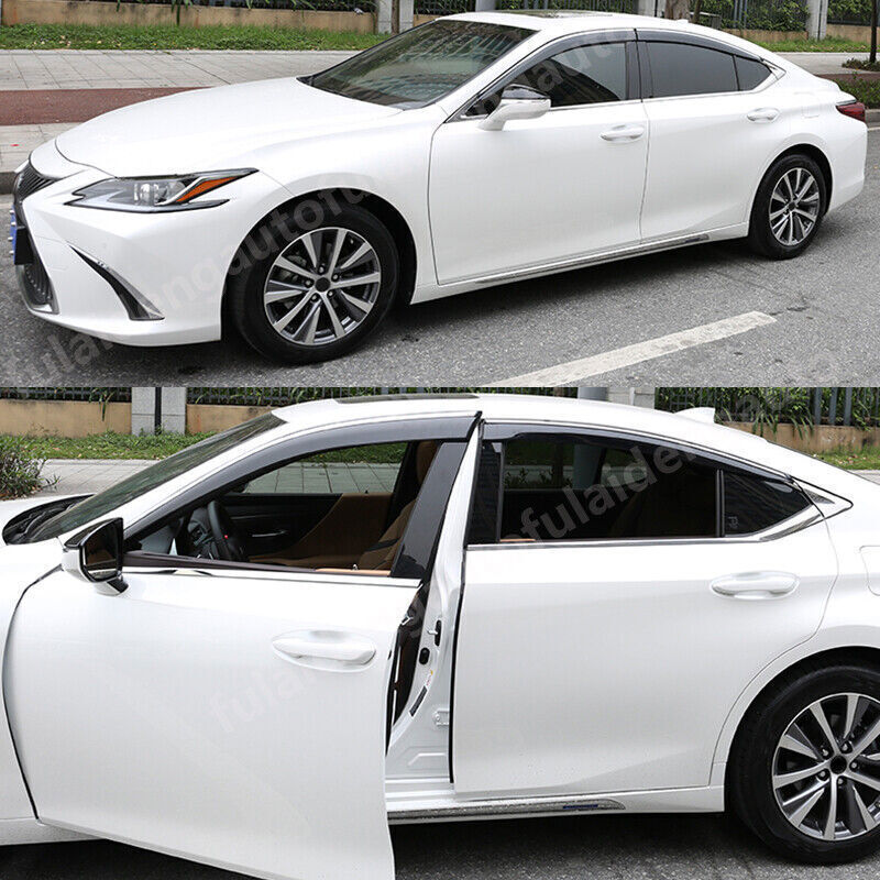 for Lexus ES350 300h 250 19-22 Window Visor Sun Rain Vent Guards Deflector Trims