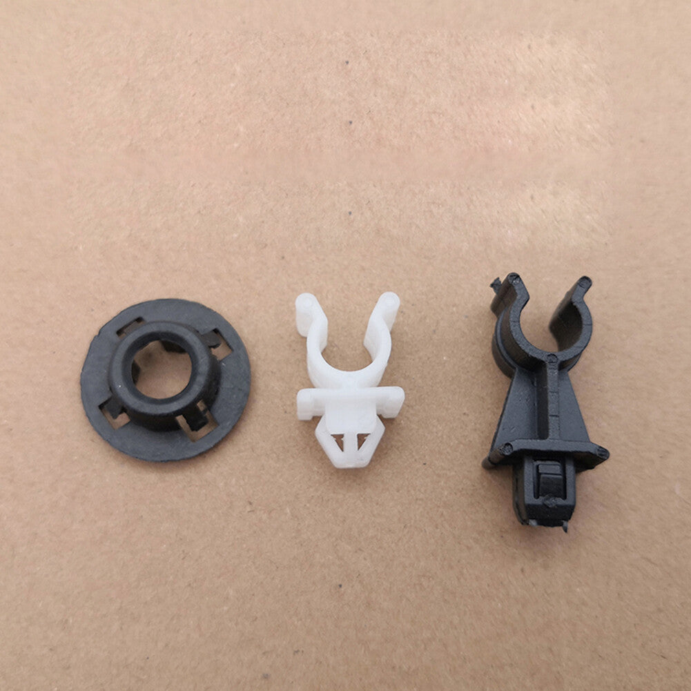 3 Bonnet Stay Clips- Plastic Holders for NISSAN Hood Support Strut Rod