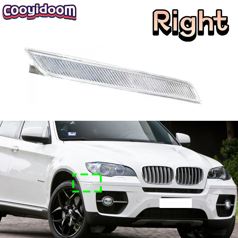 Right front bumper side marker reflector light suitable for BMW X6 E71 E72 X5M 2008 - 2014