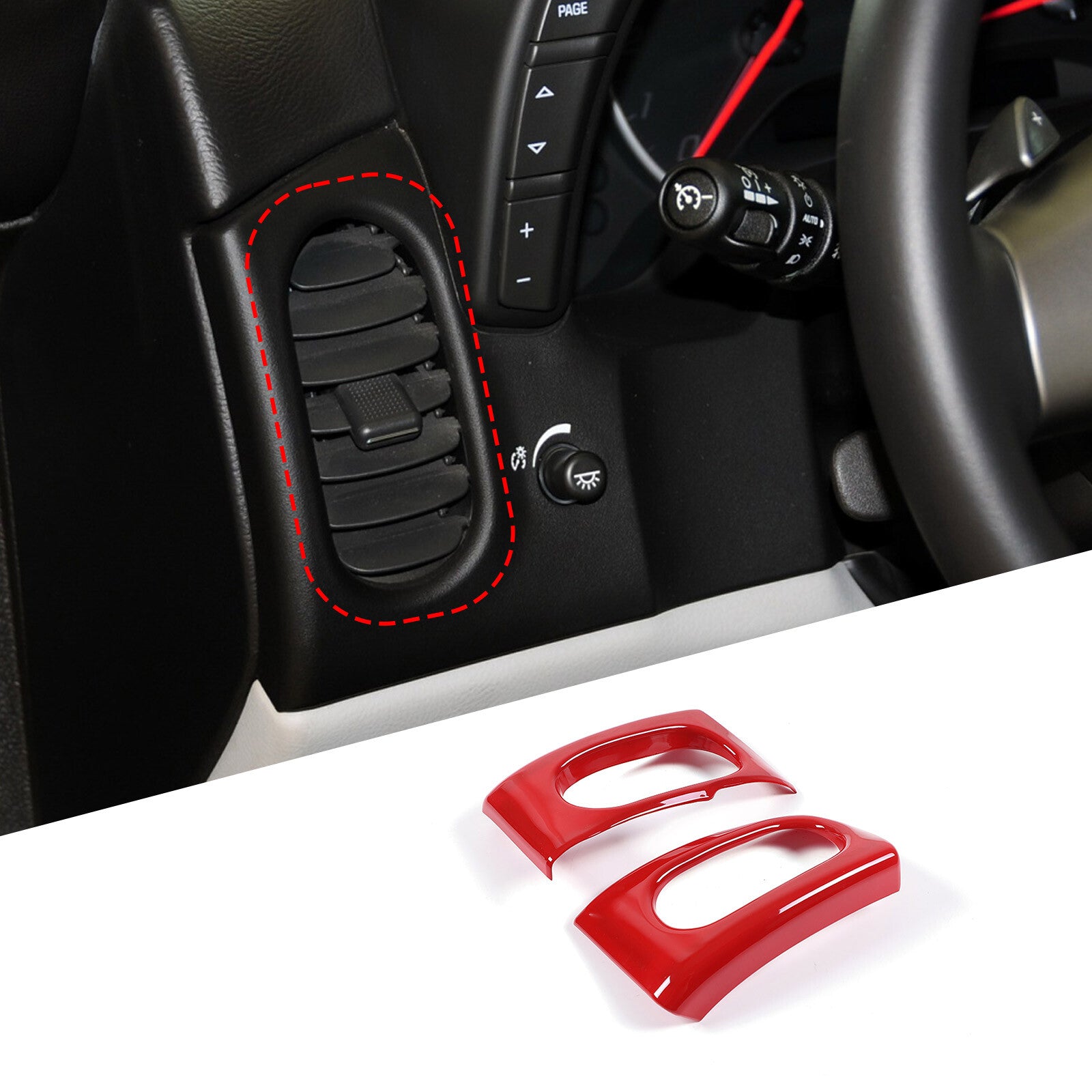 Carbon fiber center navigation screen frame trim for Toyota 86/ for Subaru BRZ 2022