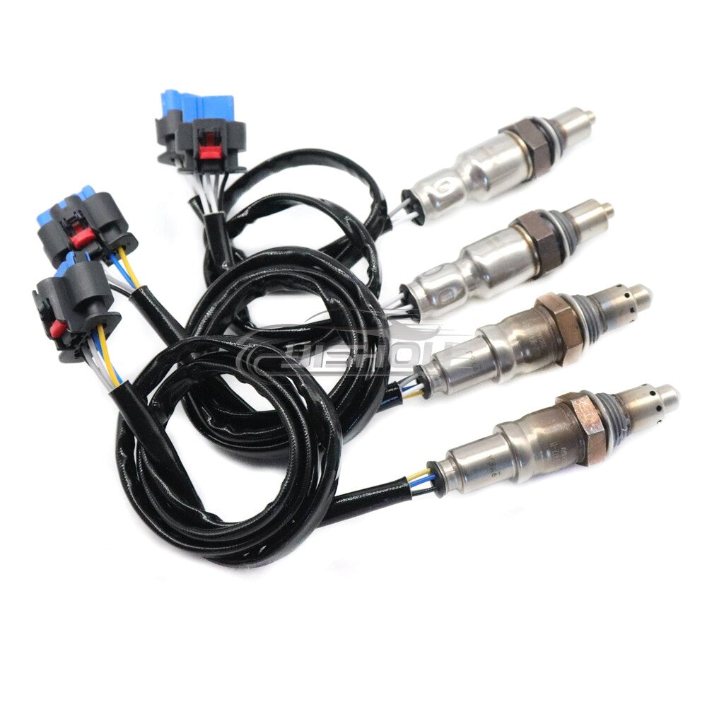 Set of 4 O2 Oxygen Sensor For 2011 12 13 2014 for Ford F150 3.5L UpstreamDownstream