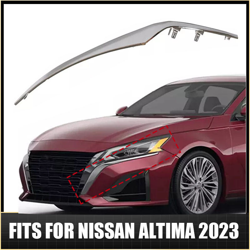 Chrome Grille Trim Driver Side Left Hand 620759HF0A Fits For 2023 for Nissan Altima
