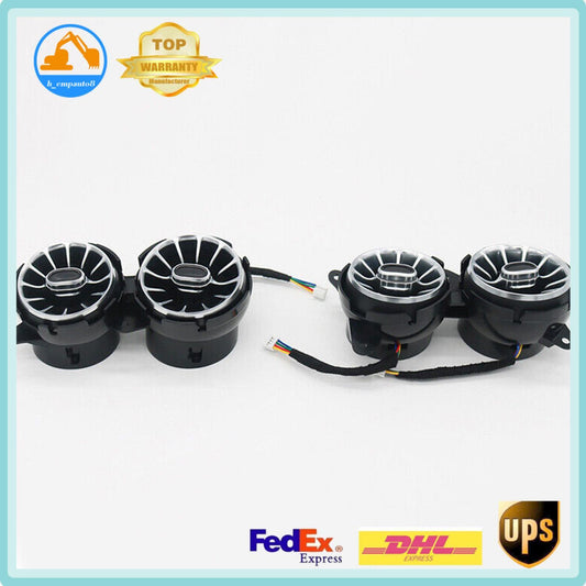 Front Air Vent LED Ambient Light 7 Colors for Mercedes-Benz S W222 2014-2017