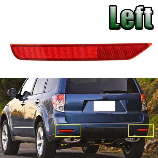 LH for Subaru Forester 2009-2018 Rear Bumper Reflector Lamp Driver Side