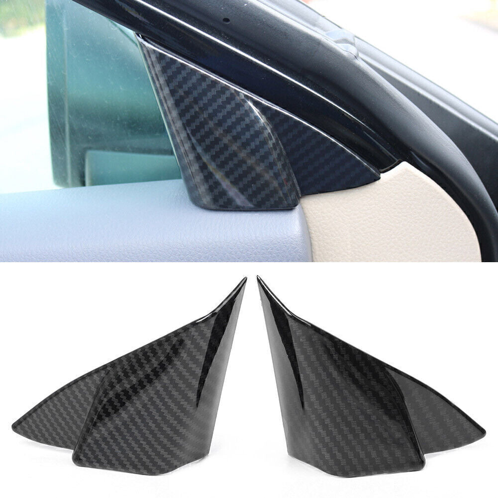Front Interior Triangle Frame Covers Carbon Fiber for Toyota for Camry 2018-23 2020