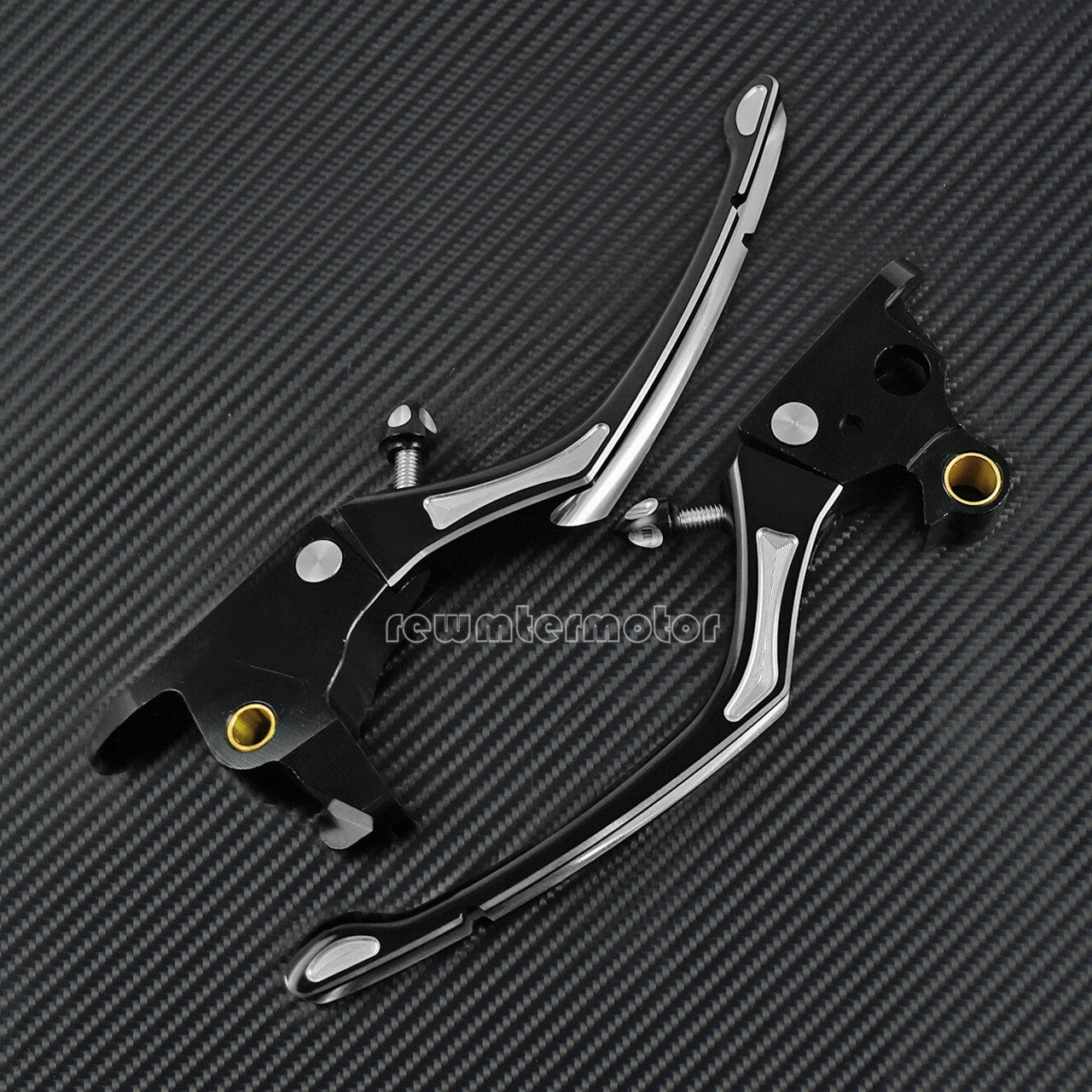 CNC Brake Clutch Lever Fit For Softail Slim Heritage FLSTC Fat Boy Lo 2015-2017