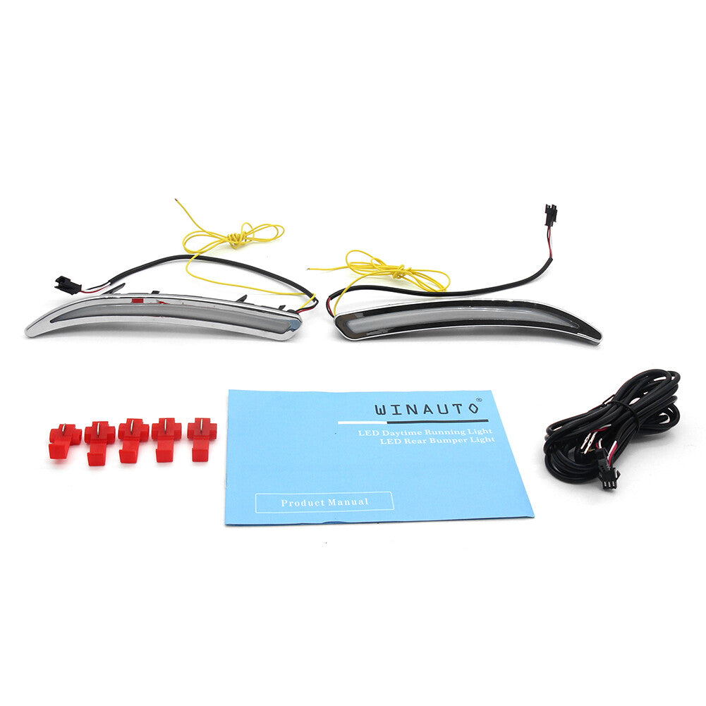 LED Front Daytime Running Lights DRL Lamp Fit for Buick Regal GS 2008-2017 Pair