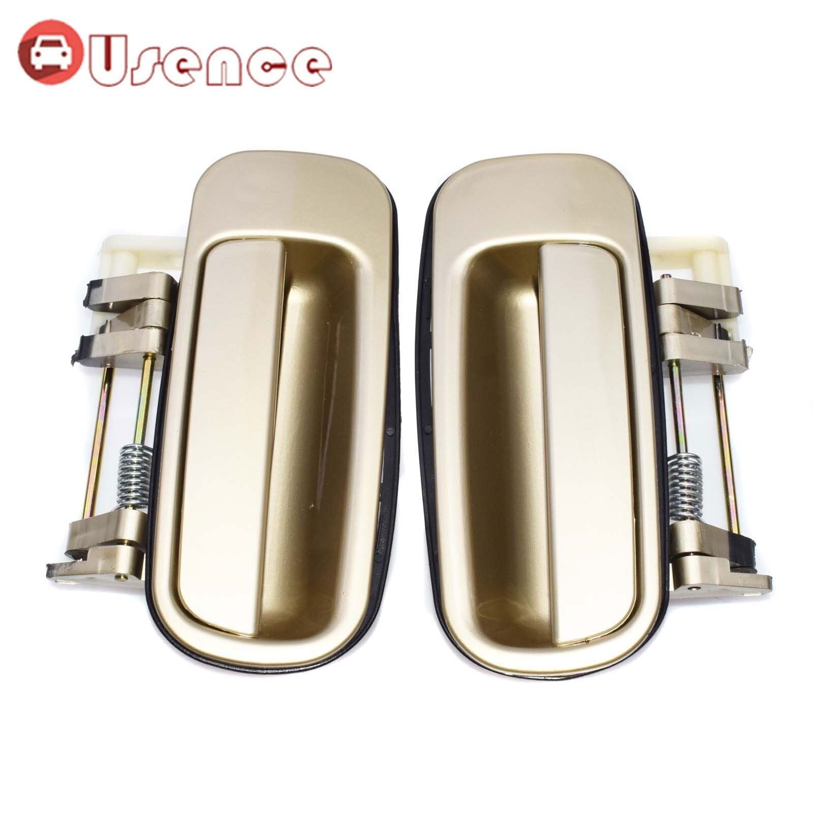 2Pcs Rear Left Right Outside Door Handle Beige for Toyota for Camry for Corolla