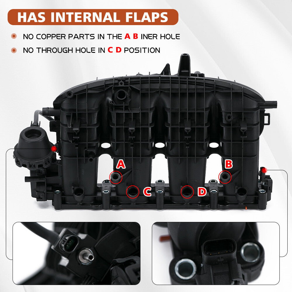 Intake Manifold for 2014-2018 2015 for VW for Jetta GLI for Passat for Golf SportWagen 1.8L