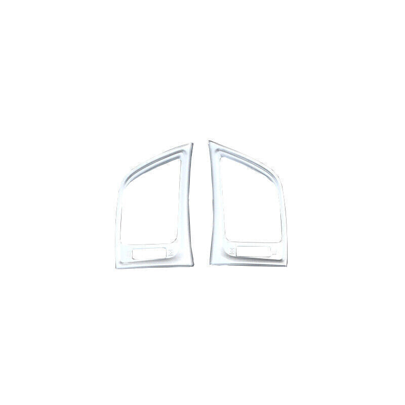 LR AC Air Outlet Vent Cover Trim for Nissan Sentra Sylphy 13-19 Matte Silver