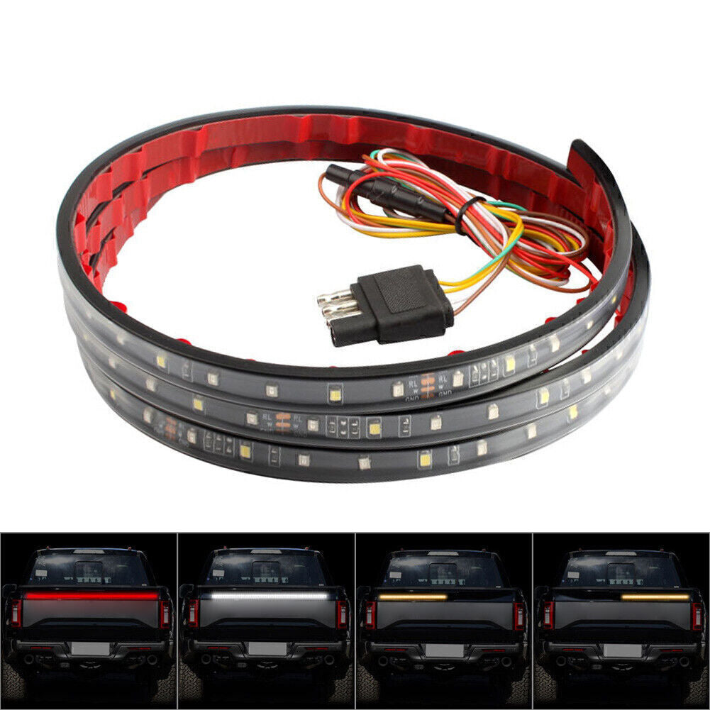 60 Long 5 Functions Full LED Rear Brake Reverse Truck Tailgate Light Strip Bar