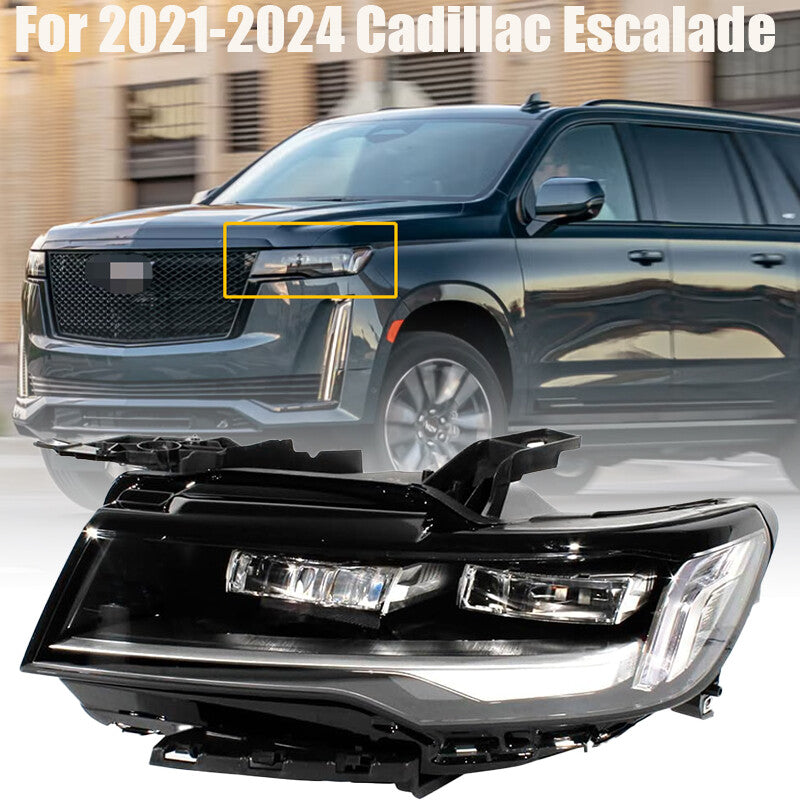 Left Driver For 2021-2024 for Cadillac for Escalade Full LED Headlight Lamp 84950142