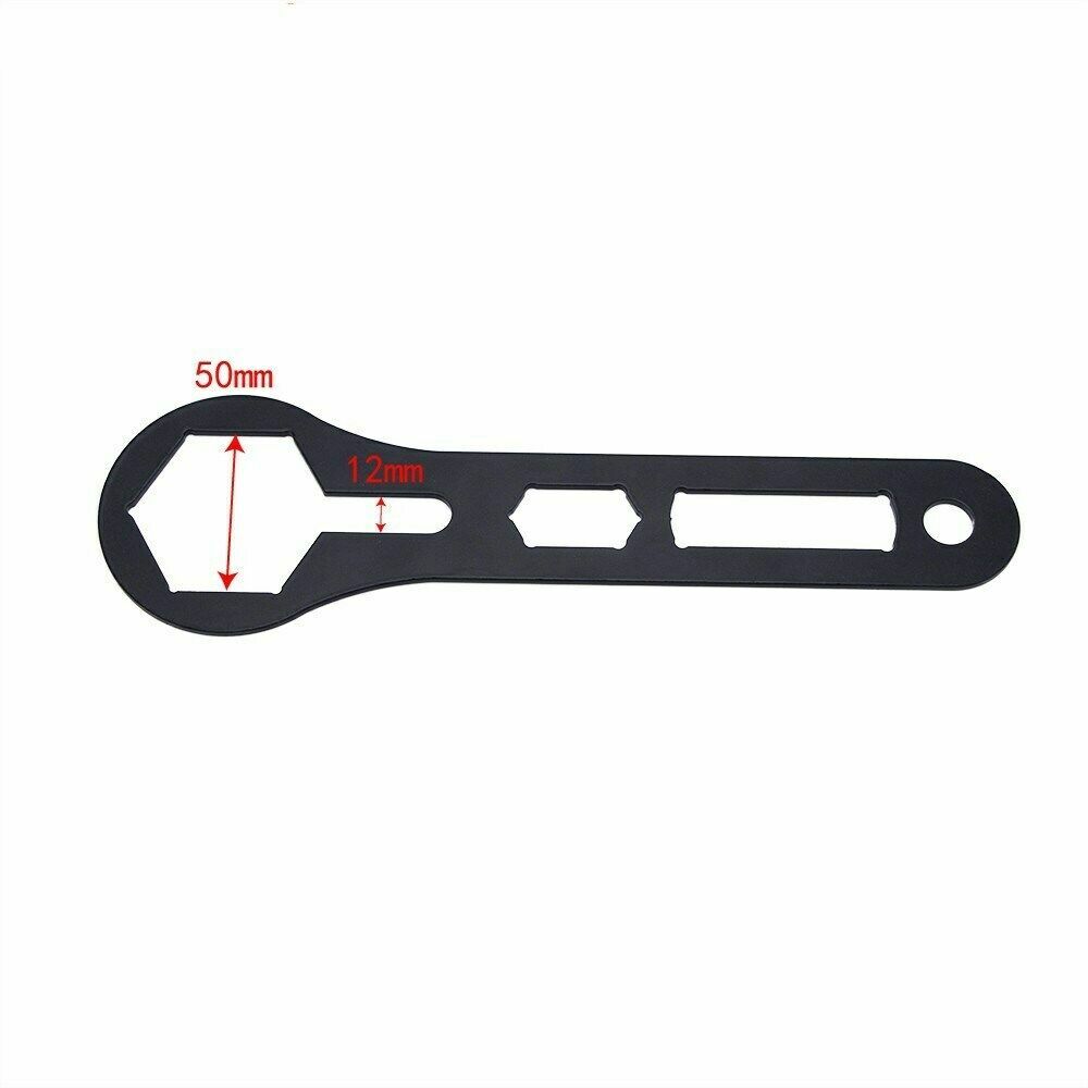 Motorcycle 50mm front fork cap wrench holder tool suitable for Husqvarna 125 250 300 350