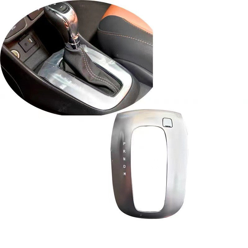 Fit for Buick Encore 2013-2017 Gear Stick Shift Gaiter Boot Bezel Cover Chrome