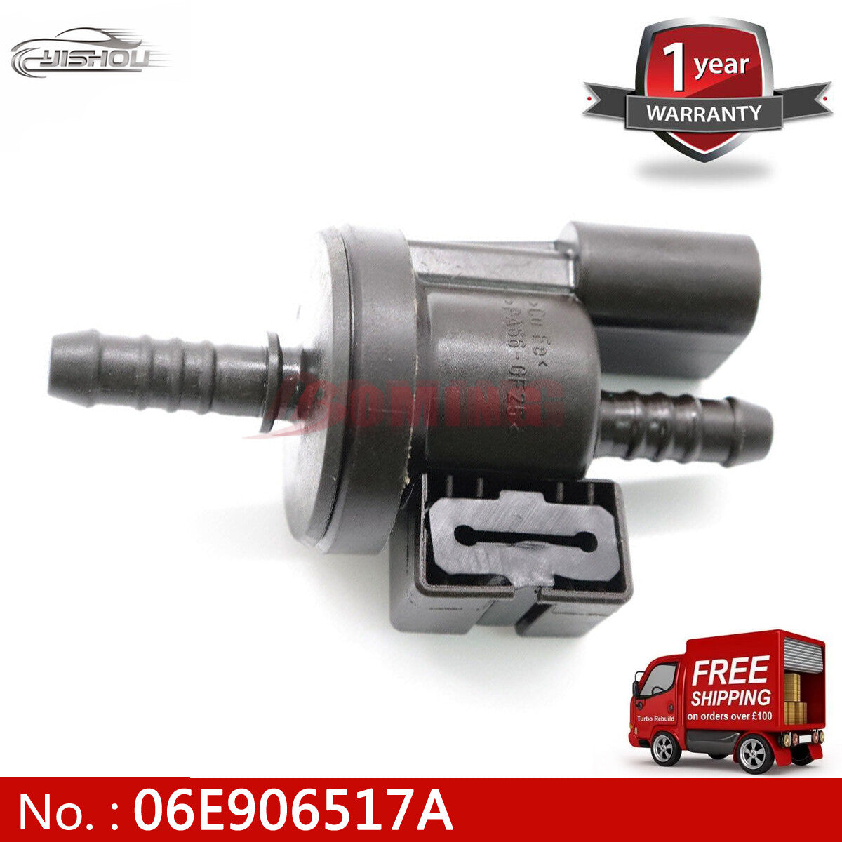 06E906517A solenoid valve suitable for Audi Q7, S5, S6, for Volkswagen for Golf , GTI, for Jetta , etc.