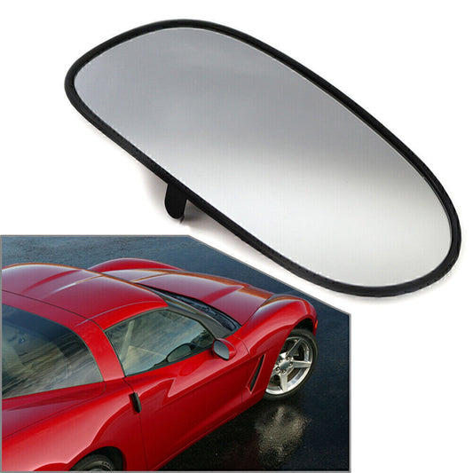 Right Side Fit 2005-2013 for Chevrolet for Corvette Mirror Glass Smooth Heated White