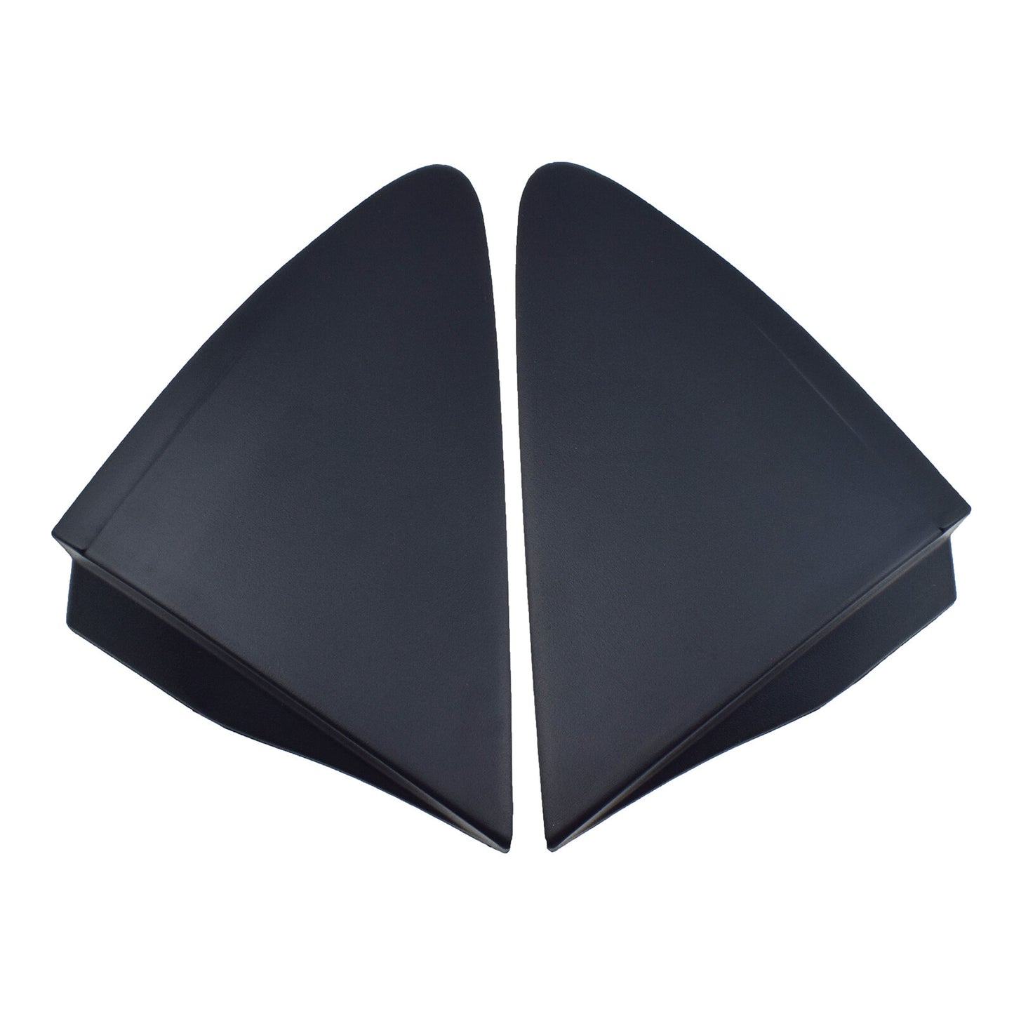 2Pcs Left  Right Fender Mirror Molding Triangle Trim for Toyota Yaris 2012-2014