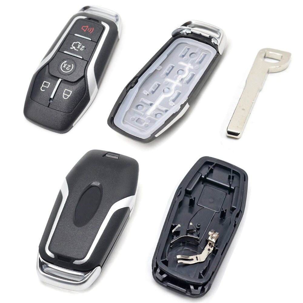 Remote Key Fob Uncut Shell Case for Ford Explorer Fusion Edge for Mustang 2015 2016