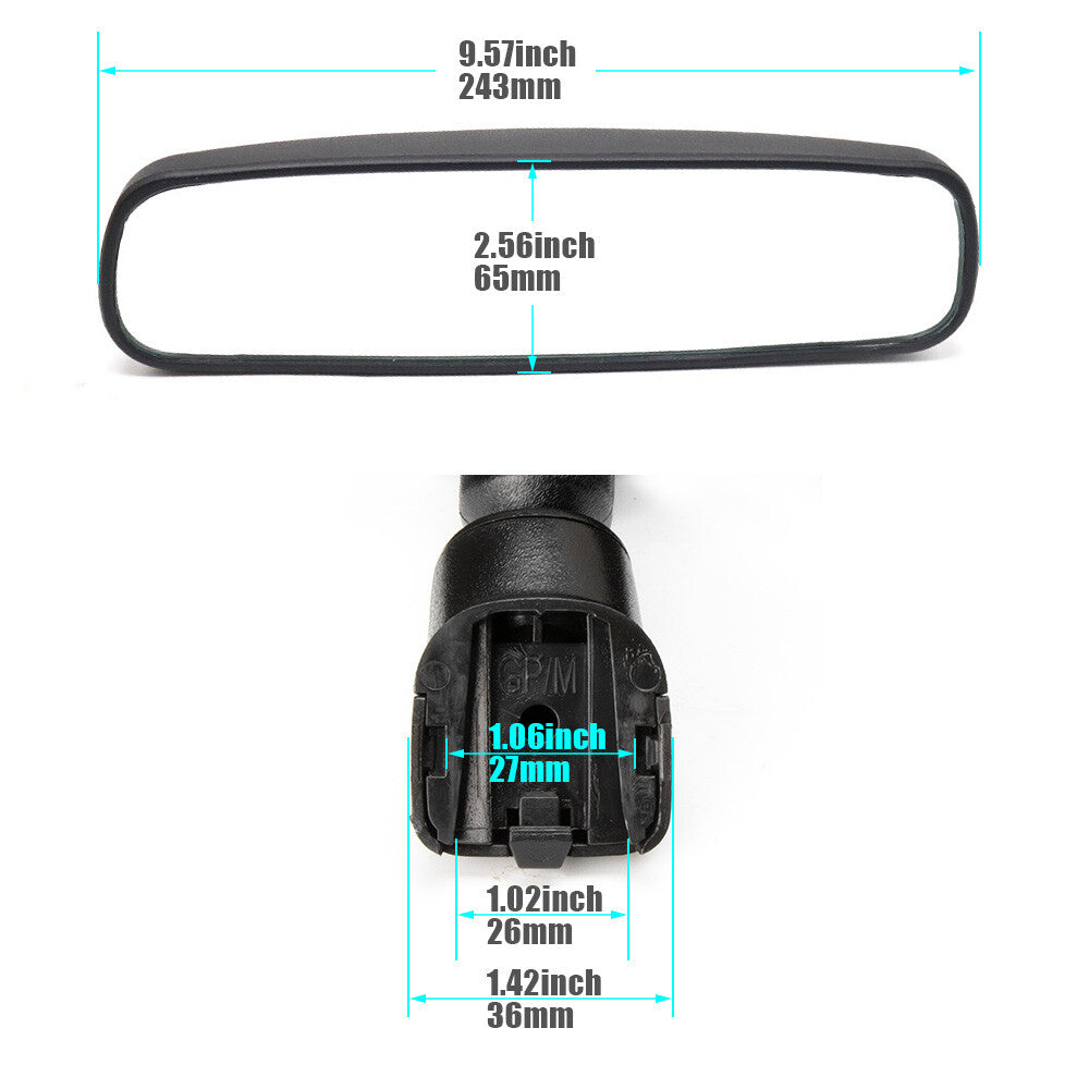 Interior Rear View Mirror 96321-2DR0A for Nissan Fairlady Frontier Armada Sentra
