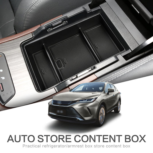 Car Armrest Storage Box for Harrier Venza 2021 ~ 2023 Center Console Accessories