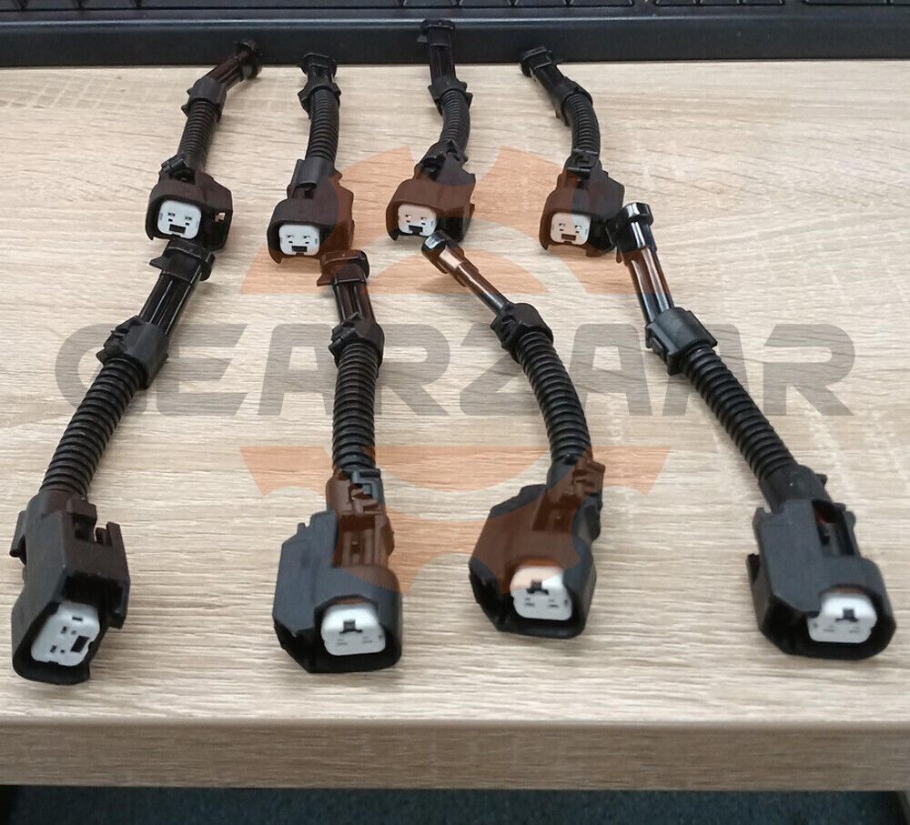 LQ4 LQ9 4.8 5.3 6.0 Delphi Wire Harness to LS2 LS3 LS7 EV6 Injector Adapters NEW