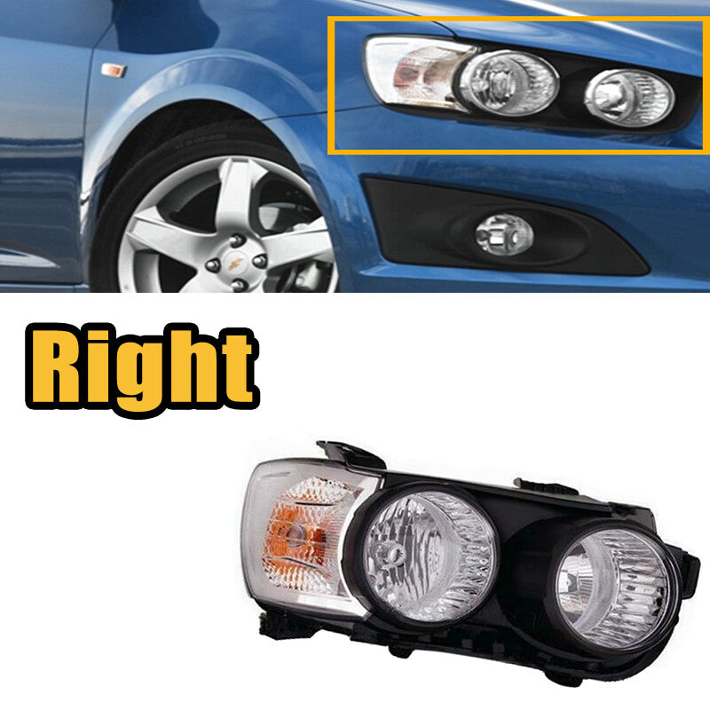 Right Passenger side front LHD Headlight for Chevrolet Aveo 2011 96831602