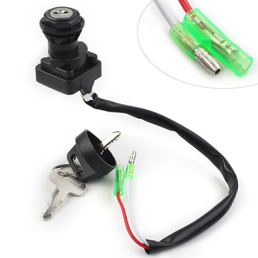 for Kawasaki KLF250 Bayou 250 A1 2003 Atv 27005-1201 Ignition Switch With 2 Key
