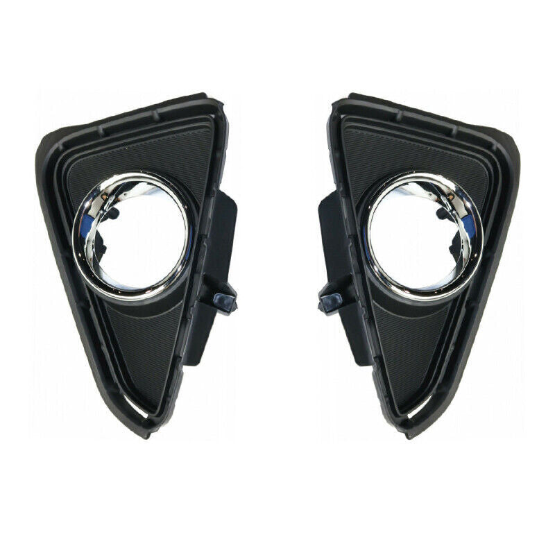 Pair Front fog light grille fog light frame For 2016 for Toyota rav4
