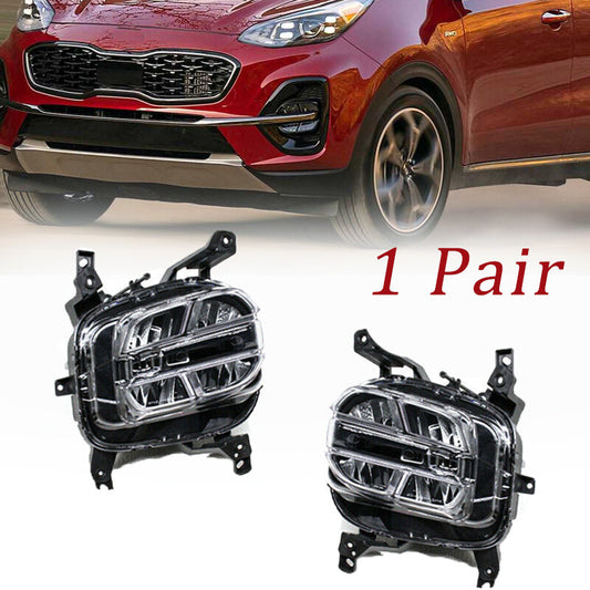 LHRH Front LED Bumper Fog light Daytime Driving Light DRL For 2020 for Kia Sportage