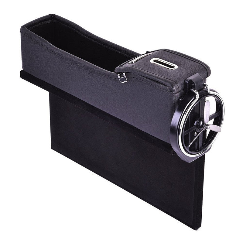 Car Right for Seat Gap Phone Drink Coin Box Cup Holder Organizer Coin Box Portable