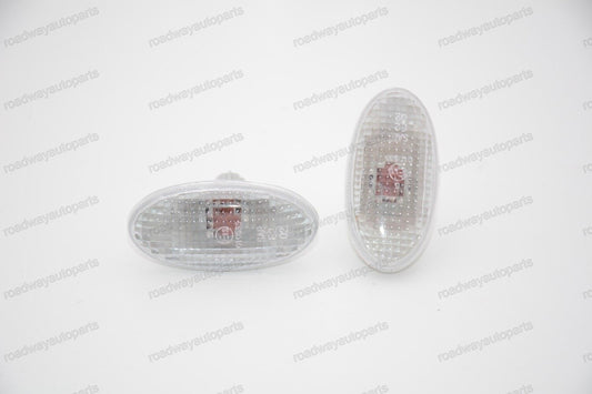 2x Front Fender Side Marker Lights Turn Signal Lamp for MAZDA 3 2005-2010 BK BL