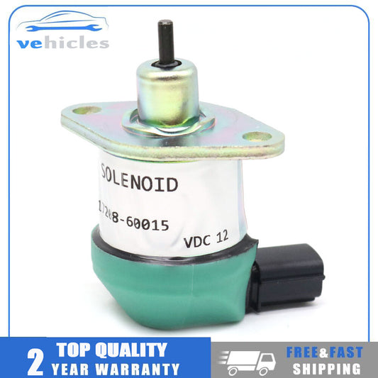 17208-60016 Fuel Shut Off Stop Solenoid Fits Kubota V1505 V1305 D1105 D1005 D905