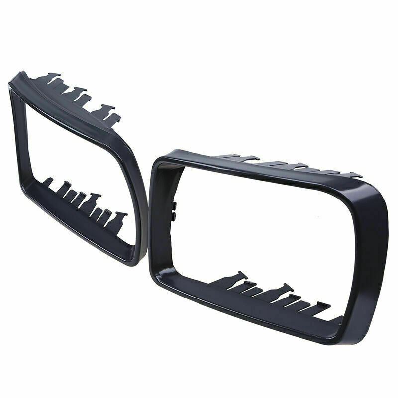 1 pair of left and right rearview mirror cover frame cap decorative rings suitable for BMW X5 E53 R