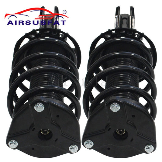 Two front and left/right front shock absorber struts with ADS