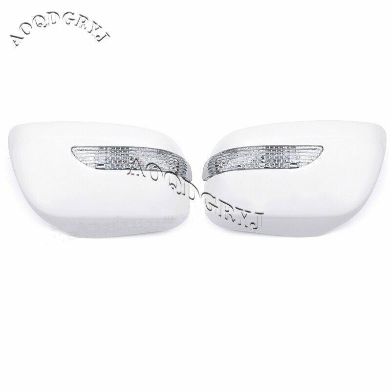 White Rearview Mirror Housing W/Turn Signal replace for Land Cruiser 2008-2015