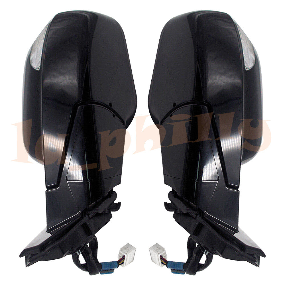 1Pair Power Side Mirror With Heated Turn Signal for 2007-2011 for Honda for CR-V 2.4L L4